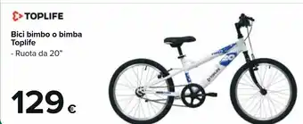 Carrefour TOPLIFE Bici bimbo o bimba Toplife - Ruota da 20" offerta
