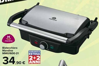 Carrefour Bistecchiera Mandine MMG1600-21 offerta
