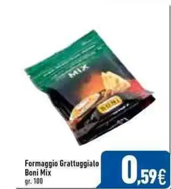 C+C Italmarket Boni Mix Formaggio Grattuggiato 100gr. offerta