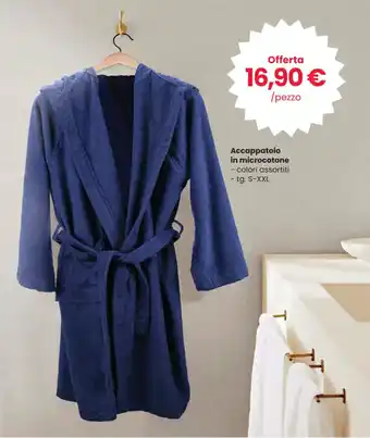 Accappatoio in microcotone