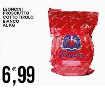 Premium Cash&Carry LEONCINI PROSCIUTTO COTTO TIROLO BIANCO offerta