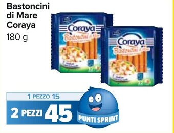 Carrefour Bastoncini di Mare Coraya 180 g offerta