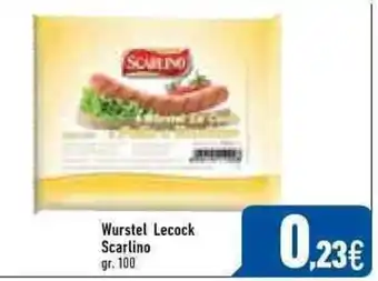 C+C Italmarket Scarlino Wurstel Lecock 100gr. offerta