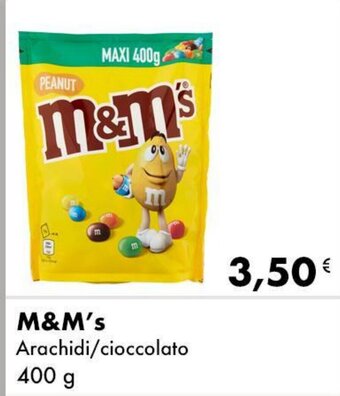 Iper Tosano M&M's Arachidi/cioccolato 400 g offerta