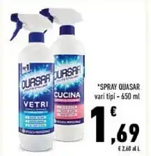 Conad Quasar spray offerta