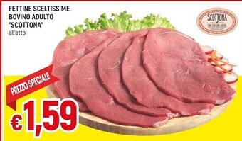 Famila Fettine sceltissime bovino adulto scottona offerta
