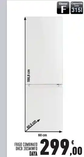Conad Superstore Daya frigo combinato dhcb 39smiwfo offerta