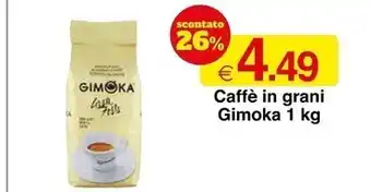 Gimoka caffe in grani 1 kg