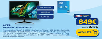 Euronics ACER ALL-IN-ONE - ASPIRE C24-1700 offerta