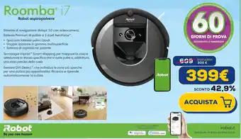 Euronics Roomba® i7 Robot aspirapolvere offerta