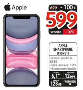 Elettrosintesi APPLE SMARTPHONE IPHONE 11 offerta