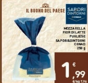 Conad Galbani Mozzarella offerta