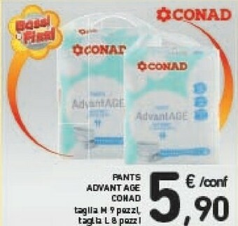 Conad Lines Salvaslip offerta