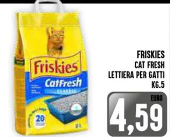 Iper Pellicano FRISKIES CAT FRESH LETTIERA PER GATTI KG.5 offerta