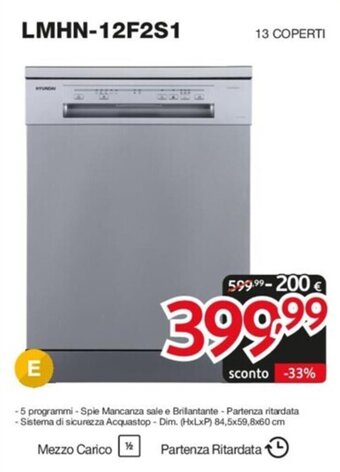 Elettrosintesi HYUNDAI LMHN-12F2S1 offerta