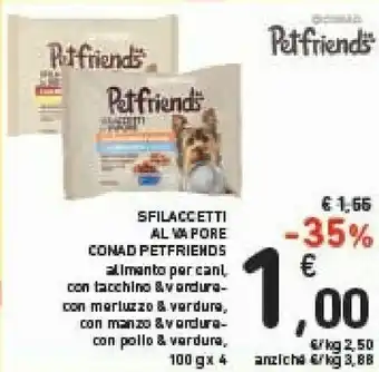 Conad Friskies Cibo per cani offerta
