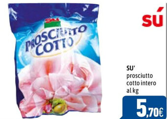 C+C Cash and Carry SU' prosciutto cotto intero offerta
