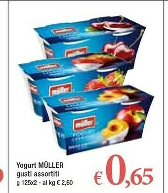 Famila Muller Yogurt Gusti Assortiti offerta