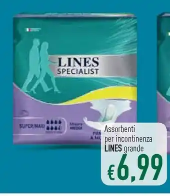 Famila Lines Assorbenti Per Incontinenza Grande offerta