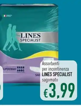 Famila Lines Specialist Assorbenti Per Incontinenza Sagomato offerta