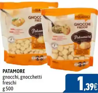 PATAMORE gnocchi, gnocchetti freschi g 500