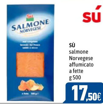 C+C Cash and Carry SÙ salmone Norvegese affumicato a fette g 500 offerta