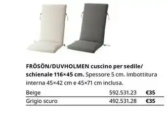 IKEA Cme Cuscino offerta