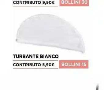 Famila Turbante Bianco offerta