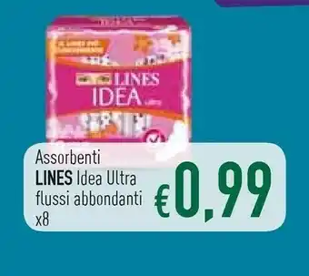 Famila Lines Assorbenti Idea Ultra Flussi Abbondanti offerta