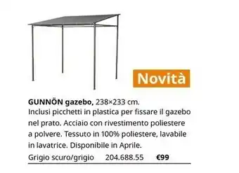 IKEA Gazebo offerta