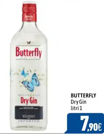 C+C Cash and Carry BUTTERFLY Dry Gin litri 1 offerta