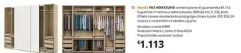 IKEA Pax Hokksund Combinazione Di Guardaroba offerta