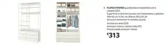 IKEA Platsa Fonnes Guardaroba Companibile Con 6 Cassetti offerta
