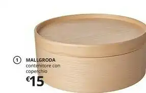 IKEA Mallgroda Contenitore Coin Coperchio offerta