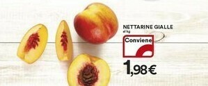 Coop Nettarine Gialle offerta