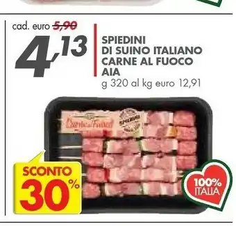 Italmark Aia Carne Al Fuoco Polpette Di Suino 320 G(ml) offerta