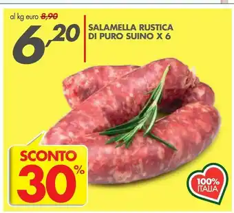Italmark Salamella Rustica Di Puro Suino offerta