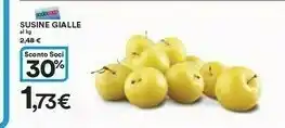 Coop Susine Gialle offerta
