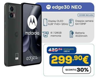 Euronics Motorola edge30 NEO offerta