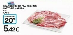 Coop Fattorie Natura Braciole Di Coppa Di Suino offerta