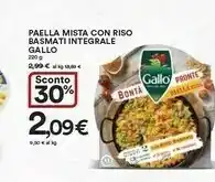 Coop Gallo Paella Mista Con Riso Basmati Integrale offerta