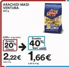 Coop Ventura Arachidi Madi offerta