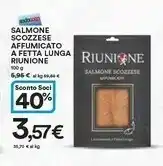 Coop Riunione - Salmone Scozzese Affumicato 100 G(ml) offerta