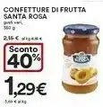 Coop Santa Rosa - Confettura Extra Di Albicocche 350 G(ml) offerta