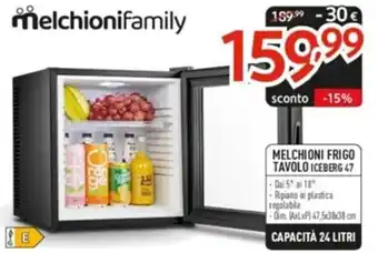 Elettrosintesi MELCHIONI FRIGO TAVOLO ICEBERG 47 offerta