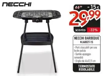 NECCHI BARBEQUE NJA802T-1S