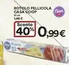 Coop Coop Rotolo Pellicola Casa offerta