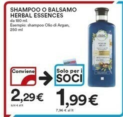 Coop Herbal Essences Shampoo offerta