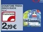 Coop Duck Dosatore Fresh Discs offerta