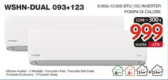 Elettrosintesi HYUNDAI WSHN-DUAL 093+123 offerta